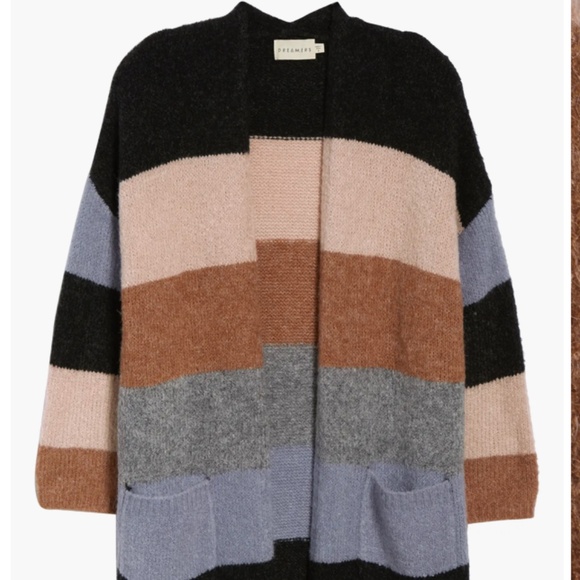 Dreamers by Debut | Cardigan | Stripe Long Cardigan - Picture 7 of 15